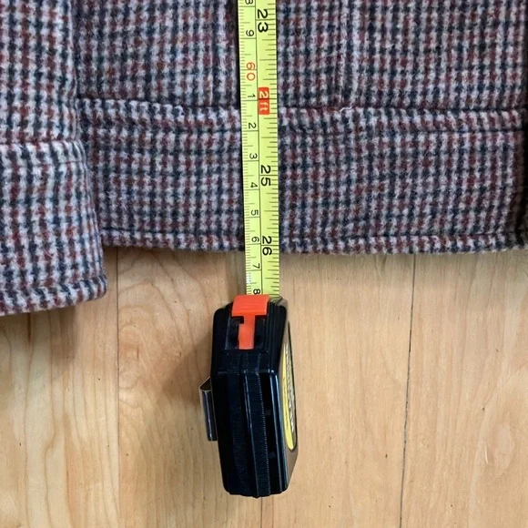 NEW Gap wool houndstooth trucker jacket Medium - Picture 13 of 16